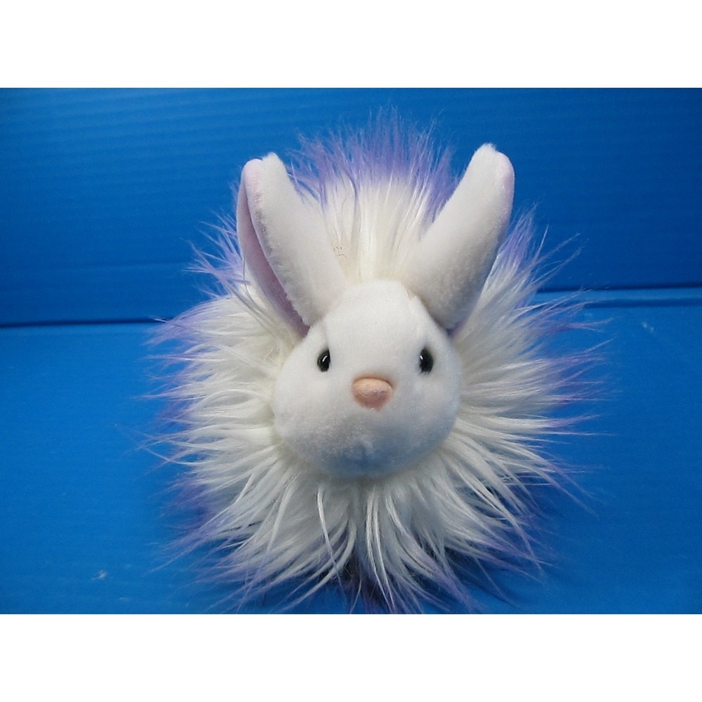 Douglas LT Purple Puff Bunny Plush Stuffed Animal 6"